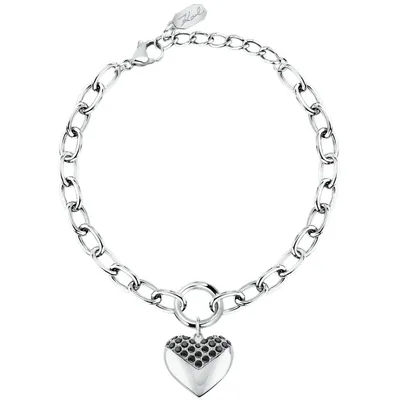 KARL LAGERFELD HEART CHARM NARUKVICA