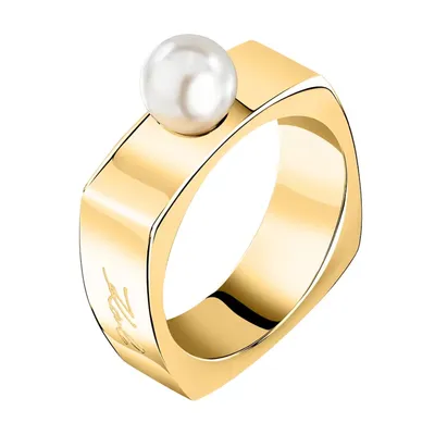 KARL LAGERFELD PEARL PRSTEN