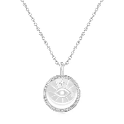 ANIA HAIE SREBRENA OGRLICA OD BISERA S MEDALJONOM