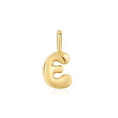ANIA HAIE ZLATNI PRIVJESAK SLOVO ”E”