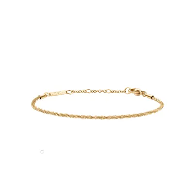 DANIEL WELLINGTON ELAN TWISTED CHAIN NARUKVICA