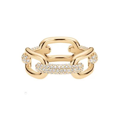 DANIEL WELLINGTON CRYSTAL LINK PRSTEN