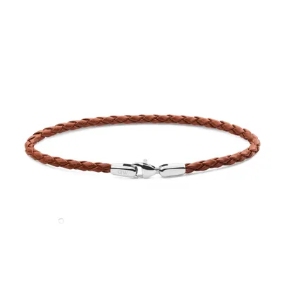 DANIEL WELLINGTON DANIEL BRAIDED LEATHER NARUKVICA 205 MM