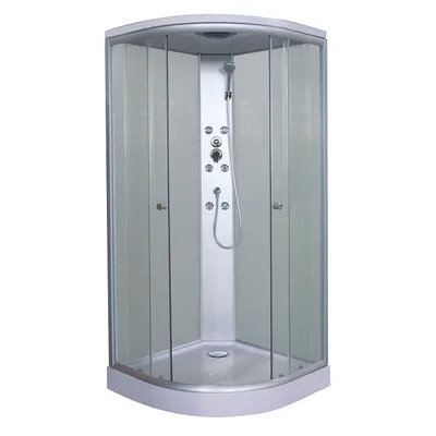 Tuš masažna kabina Punto bijela 90x90x207 QL