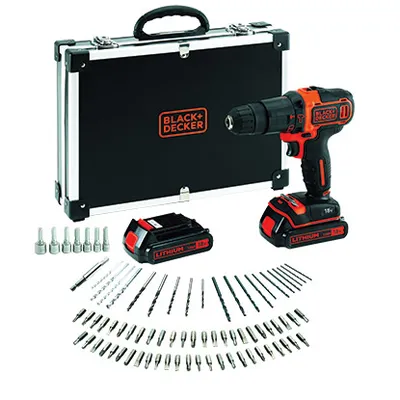 Black &amp;amp; Decker akumulatorska bušilica u setu 18 V