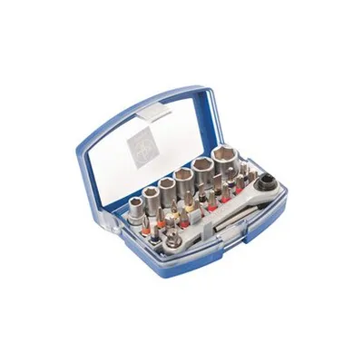 LUX set bitova i nasadnih ključeva Comfort 6,3 mm (1/4 ") 24 kom.
