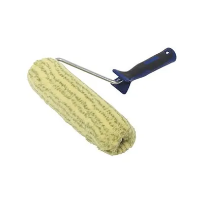 LUX poliamidni valjak 2K soft grip crno-plavi 25 cm