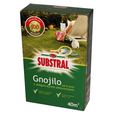 Substral gnojivo za travu sa dugotrajnim djelovanjem 800 g 40 m²