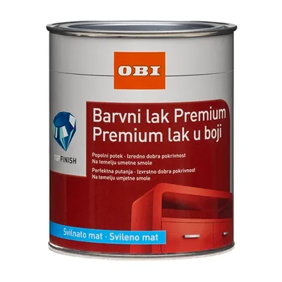OBI Premium bijeli lak mat 2,5 l