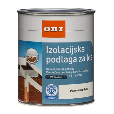 OBI temeljni premaz za drvo bijeli 750 ml