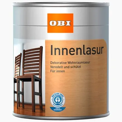 OBI unutrašnja lazura za drvo kesten 750 ml