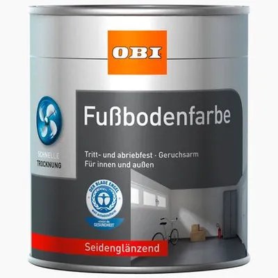 OBI lak za podne površine sljunčano siva saten sjaj 750 ml