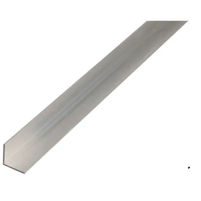 ALU-kutni profil, srebro,  eloksirani, 15 x 15 x 200mm