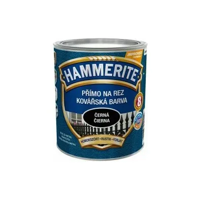Hammerite lak 3u1 rustik crni 750 ml
