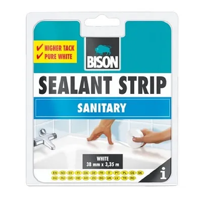 Bison sanitarna samoljepljiva traka bijela 22 mm x 3,35 m
