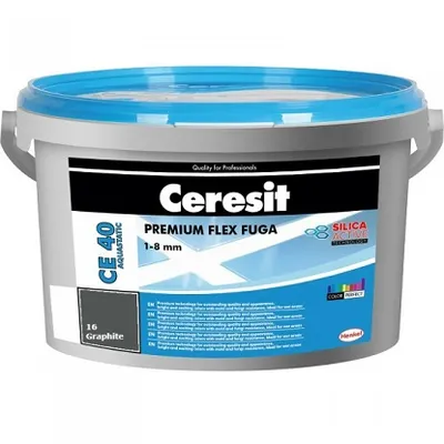 Ceresit CE 40 fleksibilna masa za fugiranje 2 kg, grafitna