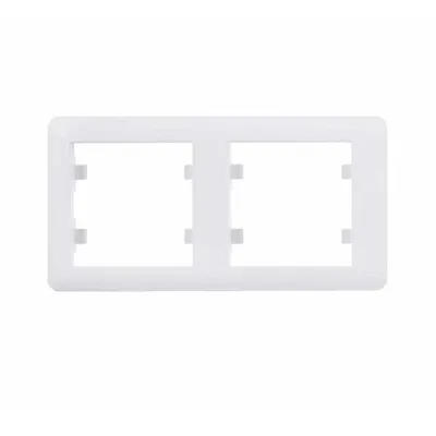 Hager Okvir 2-struki horizontalni okvir Lumina bijeli