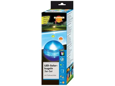 Solarna lampa, Set 3 kom