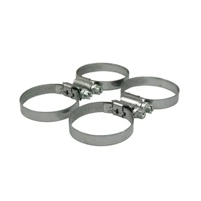 Set obujmica za crijeva bazena 30 - 45 mm od nehrđajućeg čelika, set od 4