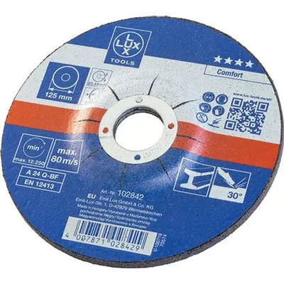 LUX brusna ploča za metal 125 mm