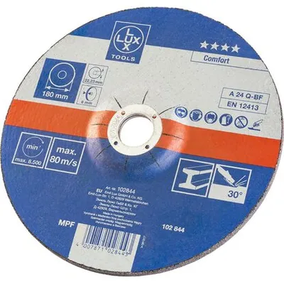 LUX brusna ploča za metal 180 mm