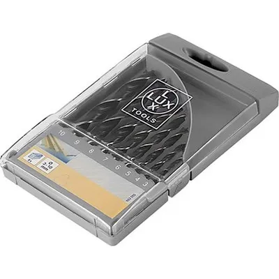 LUX Boreri za drvo Ø 3 mm - 10 mm set 8-dijelni