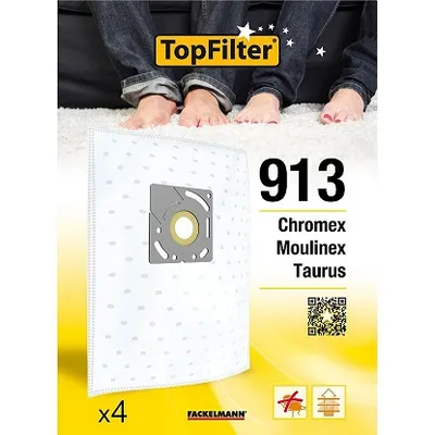 Top Filter vrećice za usisivač 4 kom Cromex Moulinex Taurus 64913