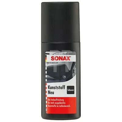 SONAX obnavljač plastike - crni 100 ml