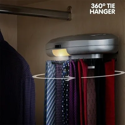 Električna vješalica za kravate 360º