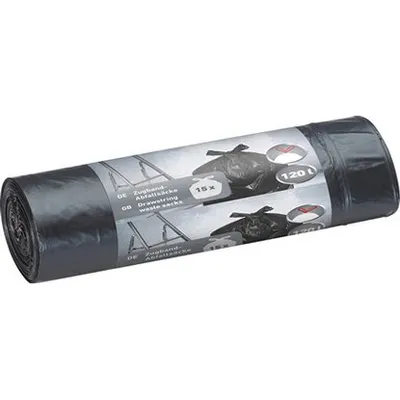 Vreća za smeće sa vrpcom 120 l (15 kom.)