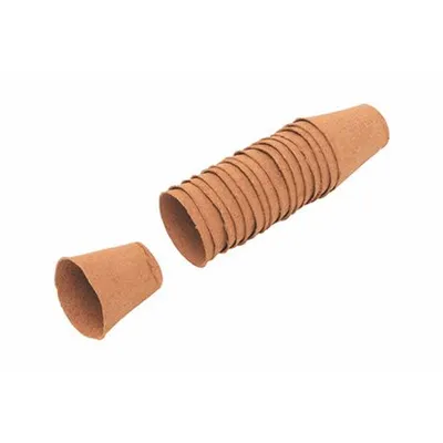 LUX Kartonske saksije za uzgoj Ø 8 cm 16 kom