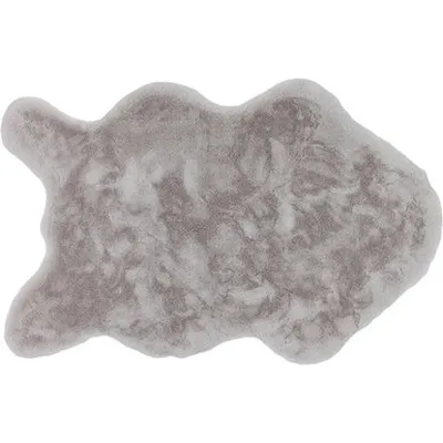 Schöner Wohnen Dekorativno krzno TENDER silber 60 x 90 cm