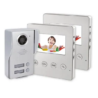 Smarthome video portafon u boji za 2 stana 4,3"