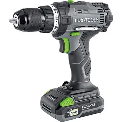 LUX akumulatorska bušilica / odvijač 1 PowerSystem 20 V sa baterijom