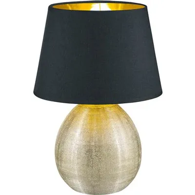 Stolna lampa LUXOR 1xE27 zlatna