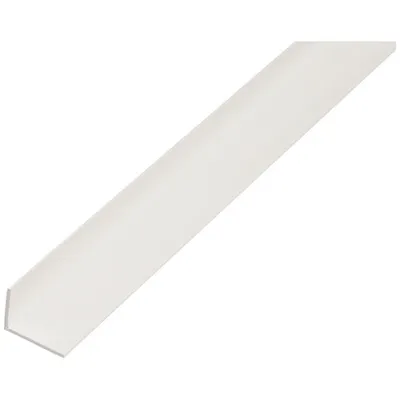 PVC-kutni profil, bijeli 1m