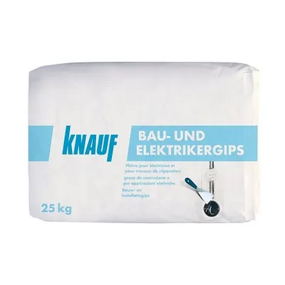 Knauf električarski gips 25 kg