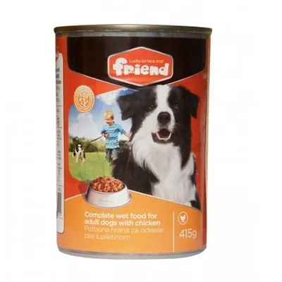 Hrana za pse Friend WC piletina 415gr