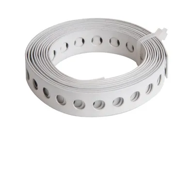 Šupljikava traka,12mm širine-bijela