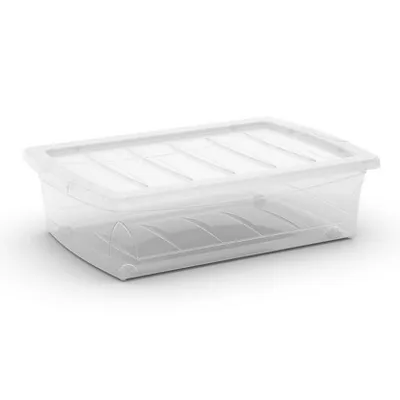Kutija sa poklopcem Spinning Box M transparentna 30 l