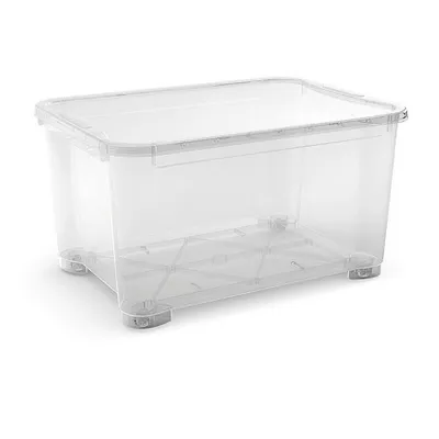 Kutija T Box XXL na točkiće 145 l providna 58x79,50x43,50 cm