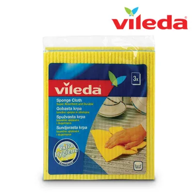Vileda krpe spužvaste 3 kom