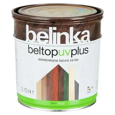Belinka Beltop UV lazura za zaštitu drveta 99 bijela 750 ml