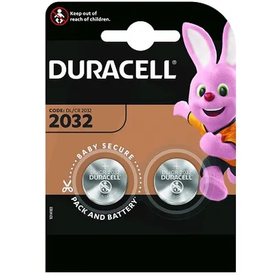 Duracell DL2032B2 Lithium Coin Cell baterije 2 kom