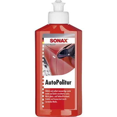 SONAX politura sa voskom crvena 250ml