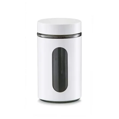 Doza kuhinjska bijela 900 ml Ø10,2x18 cm