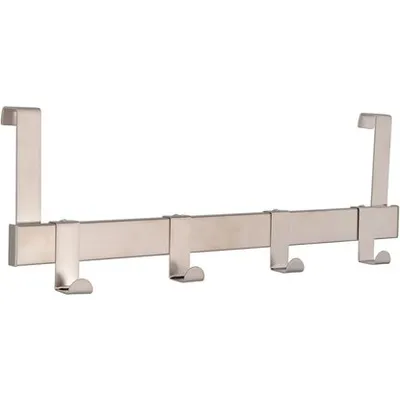 Vješalica za vrata mat nikl dužina 404 mm 4 kuke