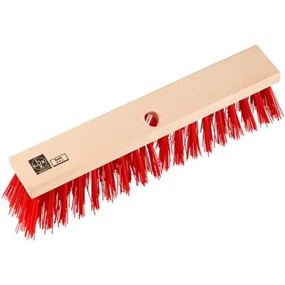 LUX metla ulična 40 cm crvena