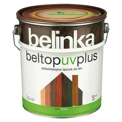 Belinka Beltop UV lazura za zaštitu drveta 3 tik 2,5 l