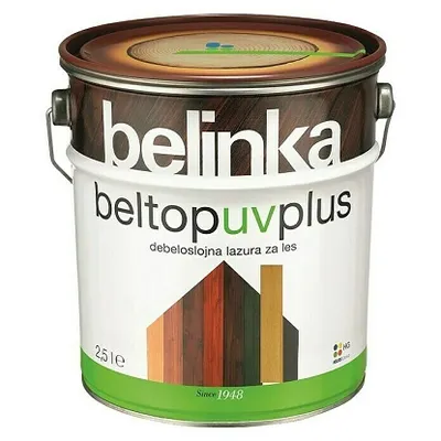Belinka Beltop UV lazura za zaštitu drveta 93 hrast 2,5 l
